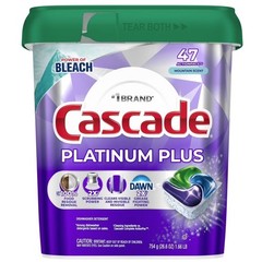 [SALE] 2 Pack Cascade Platinum Plus Dishwasher Detergent Pods Mountain 47 Count