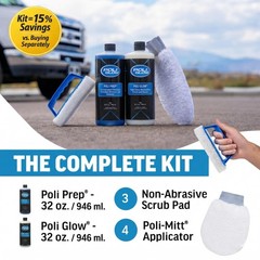 Boat & RV Restoration Fiberglass Kit – Complete Fiberglass Restorer for Boats…