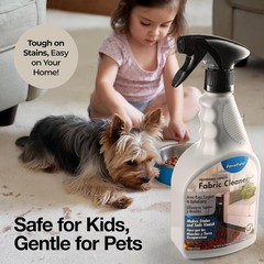 Fabric Cleaner Professional Strength, Deeply Penetrates Water Safe Fabric & F…