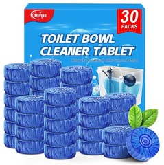 Msvvko Toilet Bowl Cleaner Tablets Blue Toilet Tank Cleaners, Septic-Safe Hard