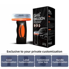 Automotive Car Glass Oil Film Remover Windshield Cleaner Brush,Water Repellent