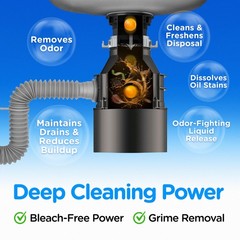 60 Count Plink Garbage Disposal Cleaner and Deodorizer Value Pack Fresh Citrus