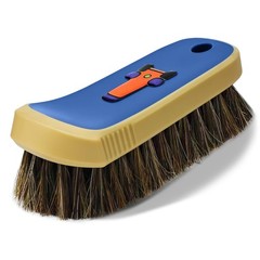 Horse Hair Leather Cleaning Brush – Upgraded Long Bristle Car Leather Brush w…