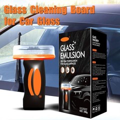 2 PACK Car Glass Oil Film Remover Cleaner Paste for Windshield & Windows