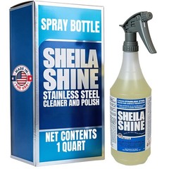 Sheila Shine 1 Quart Stainless Steel Cleaner and Polish – Cleans, Polishes & …
