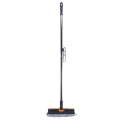 Long-Handled Floor Brush, Multi-Functional Scraping and Cleaning Brush,8423