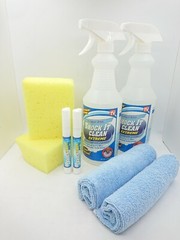 Professor Amos’ Shock It Clean EMPTY BOTTLE KIT Spray + Pen + Sponge + Towel
