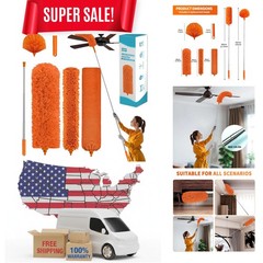 7-Piece Telescoping Microfiber Duster Set – Efficient Cleaning for High Spaces