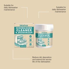 12 Count Dishwasher Cleaner Tablets, Fragrance Free, Deep Cleaning Descaler Pods