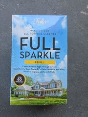 Fuller Brush Full Sparkle Refill Pack of 2 16 oz Sealed Windows Boats RV Patio