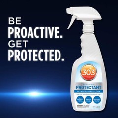 303 UV Protectant Spray 32 Fl Oz for Vinyl Leather Plastic Fiberglass Protection