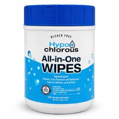 Hypochlorous Acid Wipes – 100 Count Non-Toxic Cleaner for Skin, Baby, Pet, Ho…