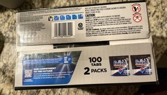 Finish Quantum Powerball Dishwasher Detergent Tablets 100 Tabs New
