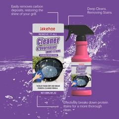 1-3X BBQ Grill Degreaser Cleaner,Fast-Acting Heavy-Duty Grill Degreaser Spray US