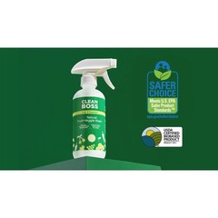 4 JOY Clean Boss Eat Cleaner Fruit & Veggie Natural Wash & Preserver pump, New