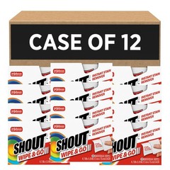 Stain Remover Wipes, 144 Count – Instant Spot Treatment for Clothes & Fabrics