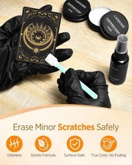 Card Cleaning Kit 20 in 1 Restoration Spray Polish Cream Flattening Tools For