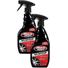 Black Magic No Scrub All Wheel Cleaner 23 Fl Oz Dissolves Dirt and Brake Dust