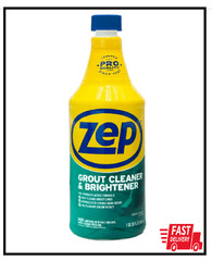 Zep Grout Cleaner and Brightener – 32 Ounce (1 Bottle) – ZU104632 – Deep Cleanin