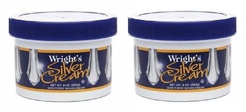 Wright’s Silver Cream Tarnish 2 Jar Pack