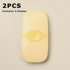 Compact Cleaning Scraper with Razor Blades, Ideal fits Removing Labels & Residue