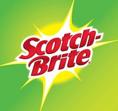 3M Scotch Brite Heavy Duty Scrub Sponge S-Shaped Grip