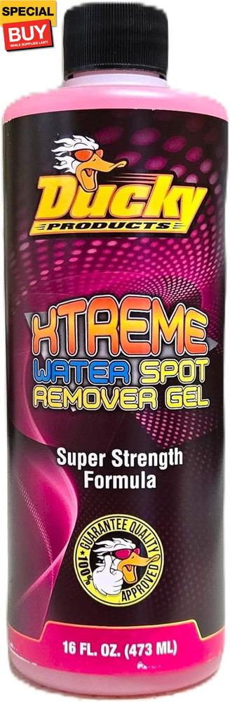 Xtreme Water Spot Remover Gel – Instantly Removes Hard Water Spots and Stains –