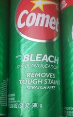BUNDLE Comet Cleaner with Bleach Powder 24 oz, 4-Pack – Scratch-Free Multi-Surfa