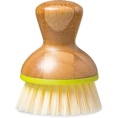 Ergonomic Bamboo Dish Brush Scrubbing Cookware Sinks Durable Cleaning Tool New