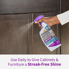 Cabinet and Furniture Cleaner Removes Dirt, Grime and Grease Buildup to Clean an