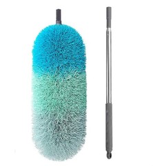 Microfiber Feather Duster with 100 inches Extension Pole, Dusters for Cleanin…