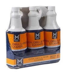 3 PK Restaurant Commercial Oven, Grill and Fryer Cleaner 32 oz. Member Mark