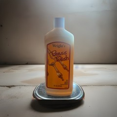 Wrights Brass Copper Chrome Bronze Pewter Polish Cleaner 8oz FULL Discontinued