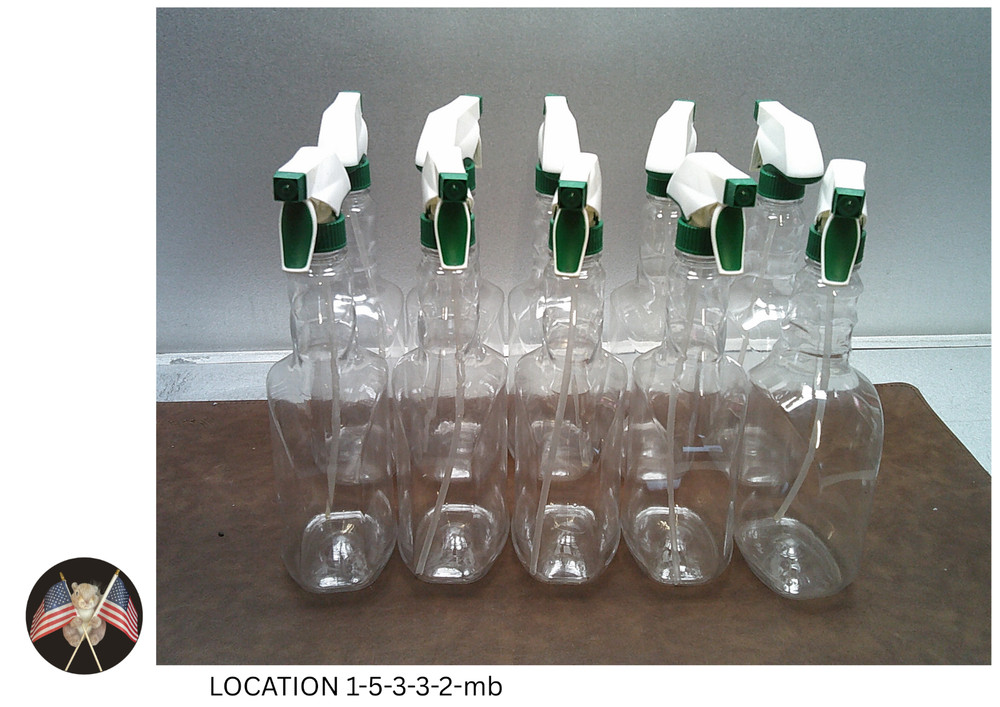 UNIVERSAL 32 0Z BOTTLE WITH SPRAYER 10PK LOCATION 1-5-3-3-2