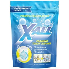 Foaming Toilet Cleaner Powder, Stain-Fighting Formula