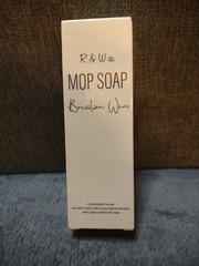 R & W Co Mop Soap Brazilian Wax 120ml Concentrated Floor Cleaner NEW Sealed. D