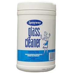 Sprayway Glass Cleaner Wipes, 1 Container/40 Each PLZ Corp (Sprayway, Camie,