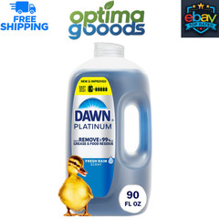 Dawn Platinum Dishwashing Liquid Dish Soap, Refreshing Rain, 90 fl. oz.