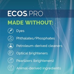 Ecos Pro Pl9720/6 Dish Soap, Clear, 25 Oz, Pear, Pk6