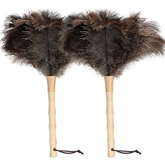 Ostrich Feather Duster 16 inch Feather Duster Fluffy Natural Genuine Ostrich …