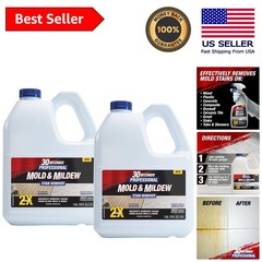 2-Pack Pro Quality Mold Stain Remover | 128 fl. oz. | Fast Results, Residue-Free