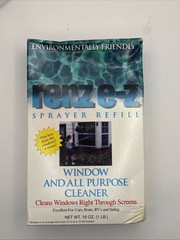 Renz E-Z Window And All-Purpose Cleaner Sprayer Refill 16 Oz Box New Old Stock