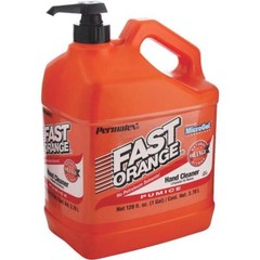 (2)- Permatex 1 Gal Solvent-Free High-Quality Fast Orange Citrus Hand Cleaner