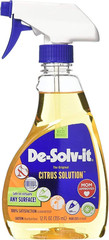Orange-Sol De-Solv-It Citrus Solution – Odor & Stain Remover for Cloth, Wood, Gl