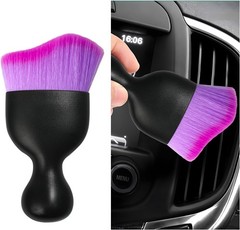 2x Car Interior Dust Brush Soft Scratch Free Auto Detailing Brushes Cleaning US
