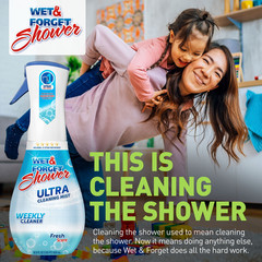Wet & Forget Shower Ultra Cleaning Mist Fresh Scent 16.9 fl oz 6 Pack