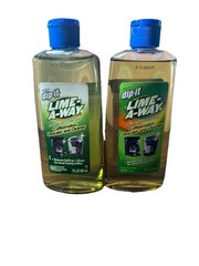 2 Pack DIP-IT Lime-A-Way Coffeemaker Descaler & Cleaner 7 oz Liquid Bottle New
