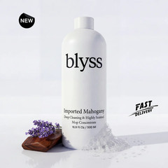 Blyss Mop Soap Concentrate Imported Mahogany 16.9 Fl Oz