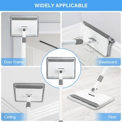Baseboard Cleaner Tool with Handle DELUX Baseboard Cleaner with Extendable Long