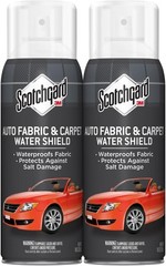Scotchgard Auto Fabric & Carpet Water Shield, 20 Ounces (Two, 10 Ounce Cans)